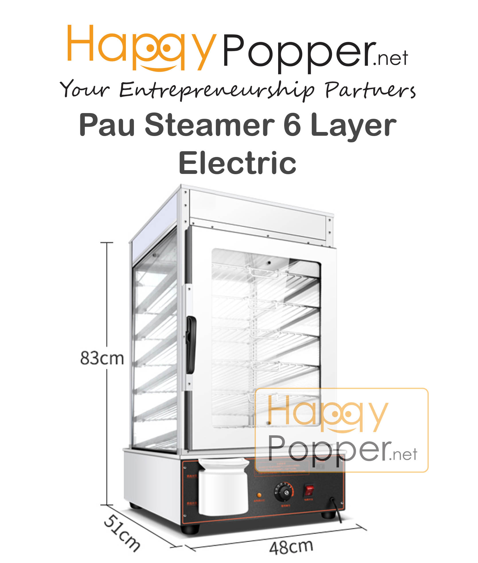 Pau Steamer 6 Layer ( Electric ) SMM0005 电热6层蒸包机